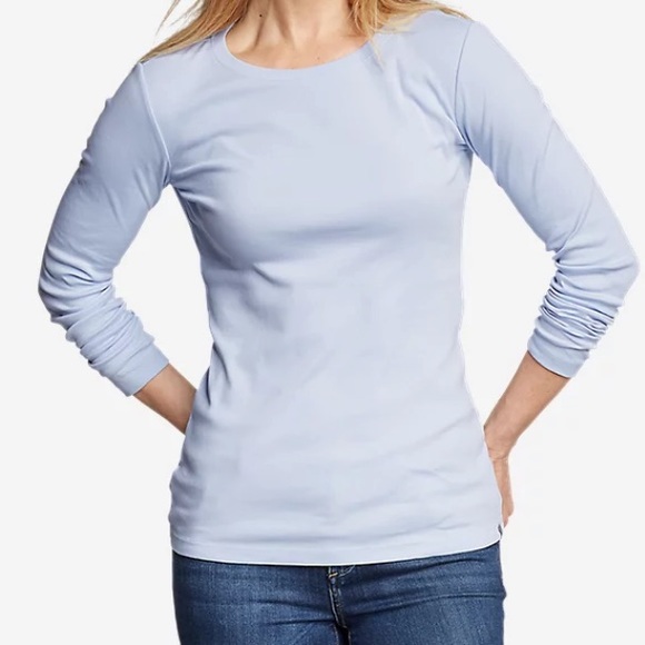 Eddie Bauer Tops - Eddie Bauer ⏰ Long-Sleeve Crewneck T-Shirt